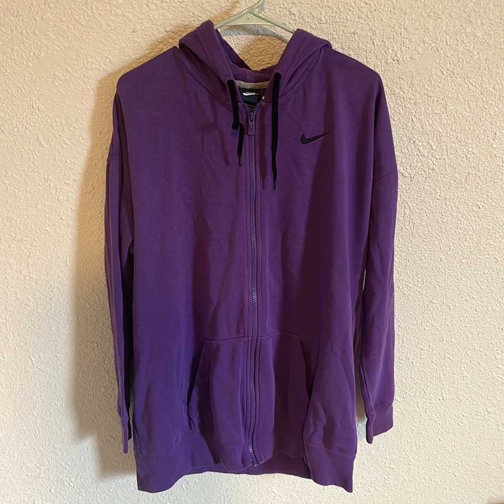 Nike zip up sweater size large